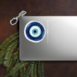 Blue Evil Eye Nazar Protection Stickers