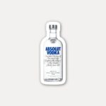 Classic Absolut Vodka Bottle Stickers