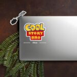 Cool Story Bro Parody Logo Stickers