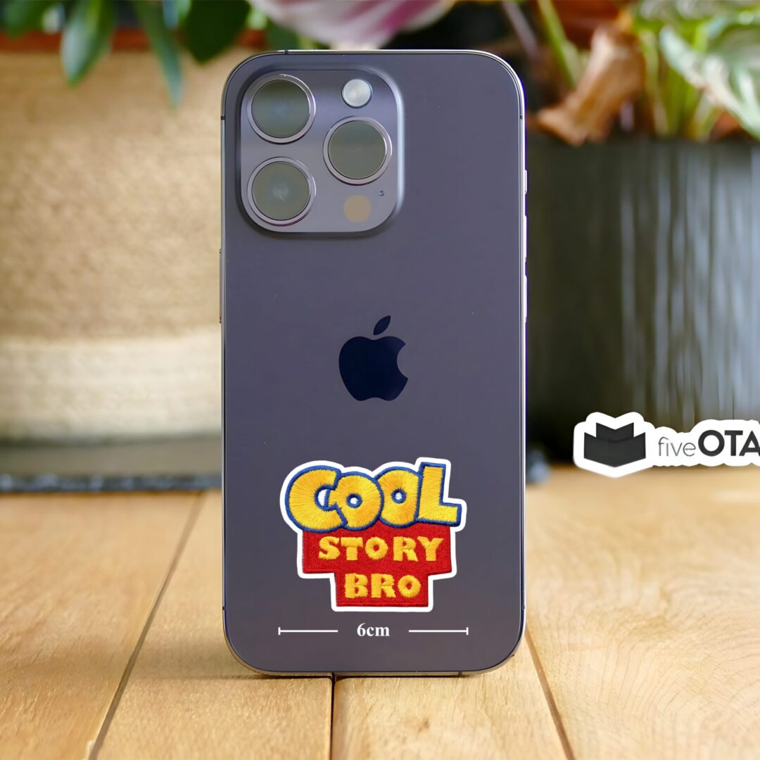 Cool Story Bro Parody Logo Stickers
