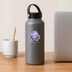 Cute Purple Octopus Animal Sticker