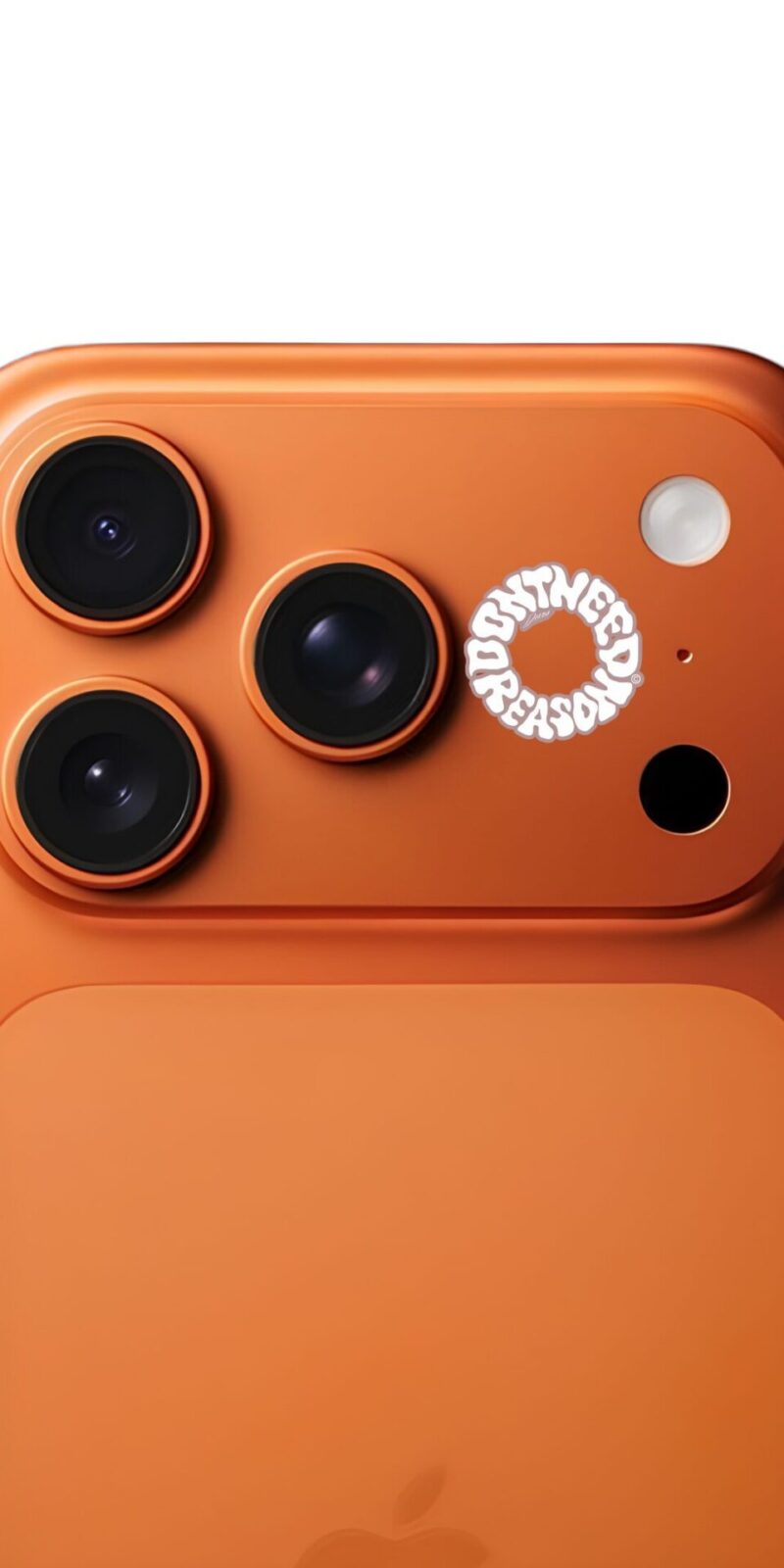 fiveOTA vinyl stickers featuring Dont Need A Reason Typography Sticker for laptops and bottles