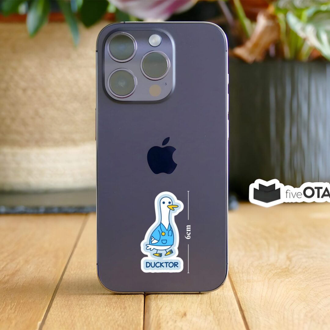 Ducktor Medical Duck Animal Sticker