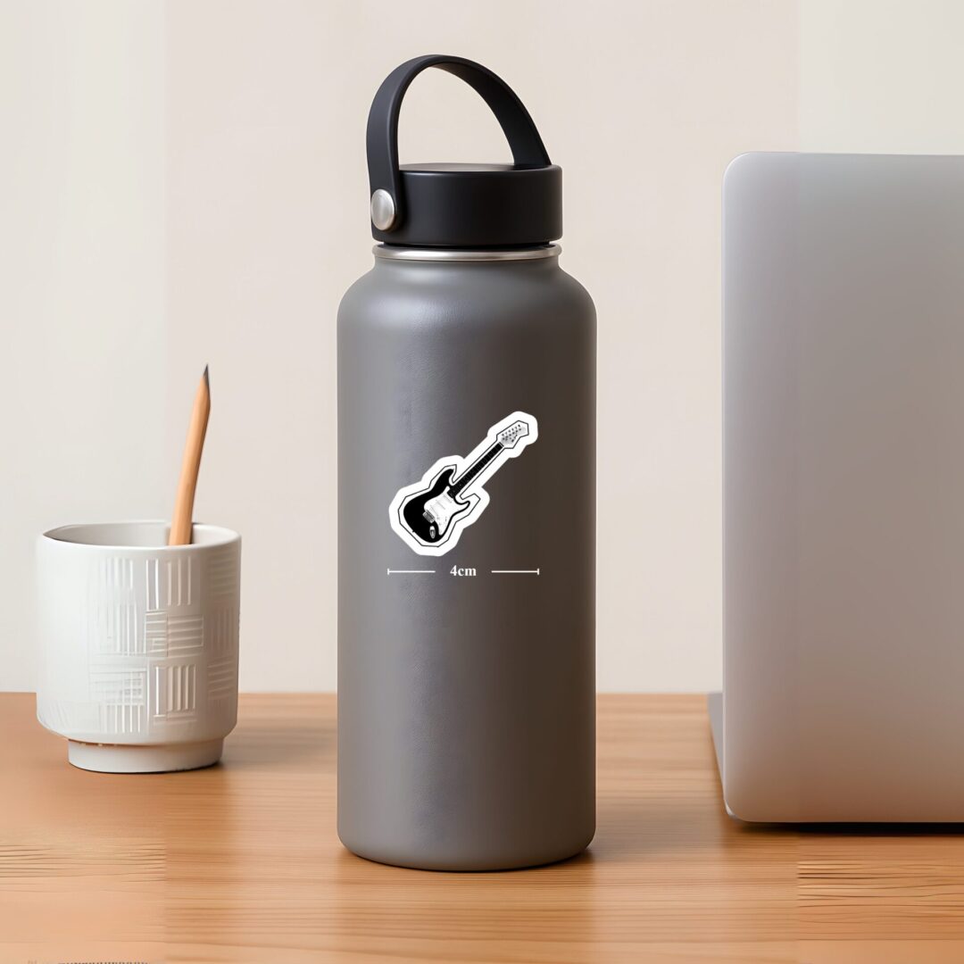 Electric Guitar Music Sticker