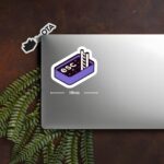 Escape To Space Aesthetic Sticker