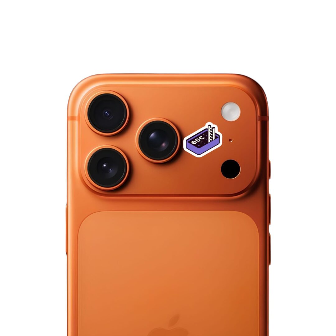 Escape To Space Aesthetic Sticker