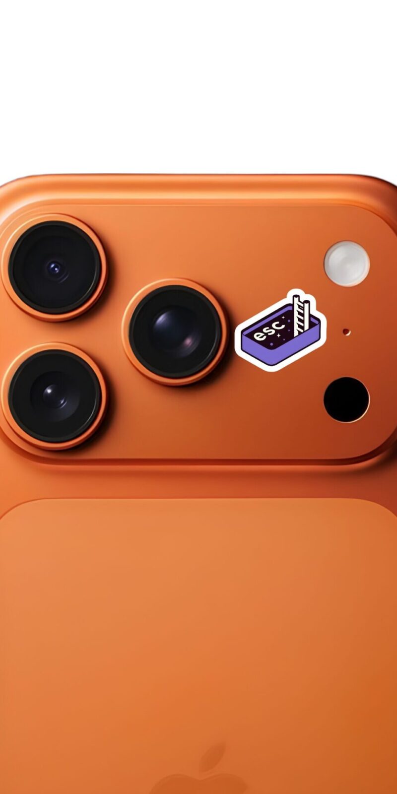 fiveOTA vinyl stickers featuring Escape To Space Aesthetic Sticker for laptops and bottles