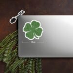 Four leaf clover stickers