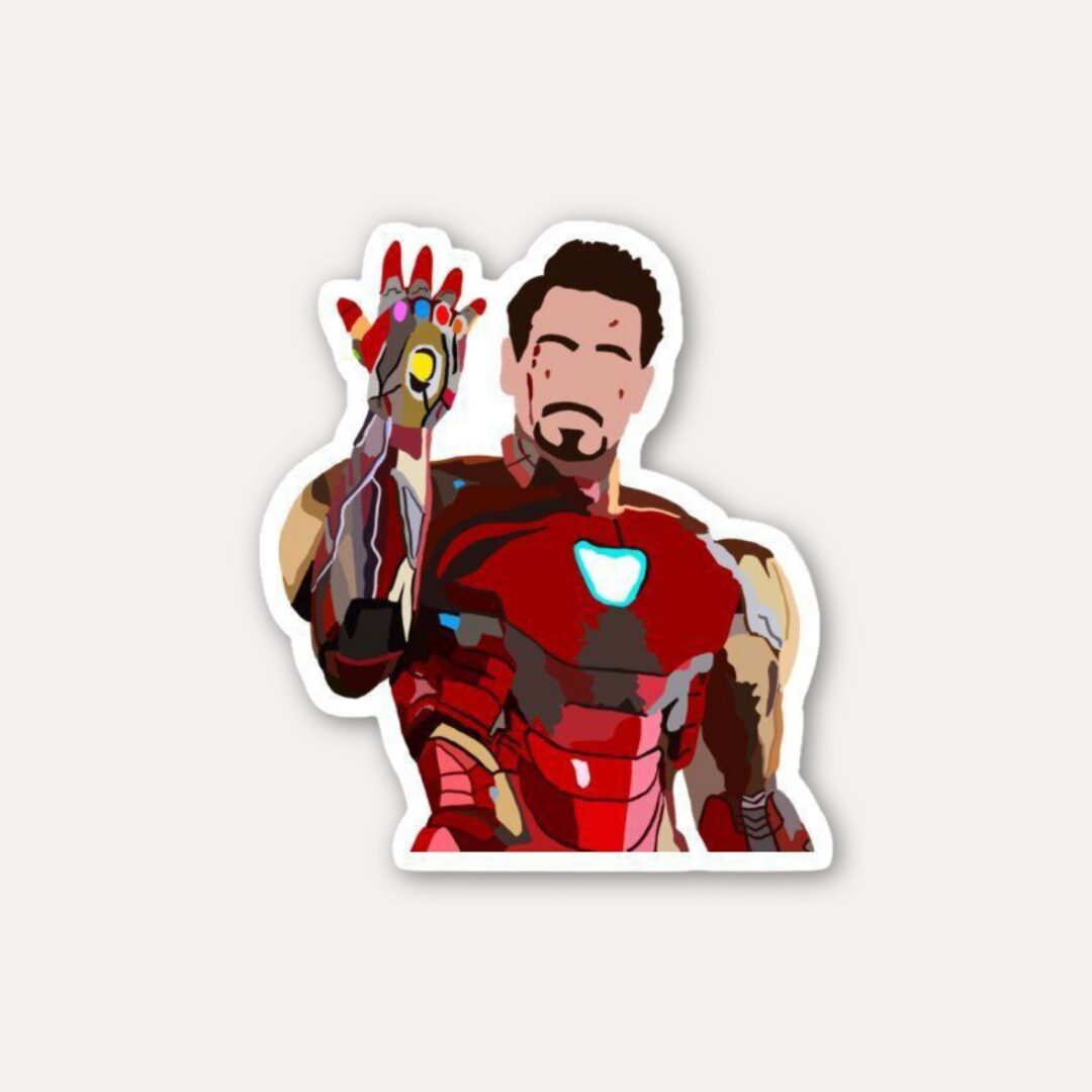 Iron Man Tony Stark Sticker