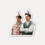 Joey and Chandler Birthday Meme Sticker