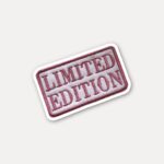 Limited Edition Label Patch Sticker