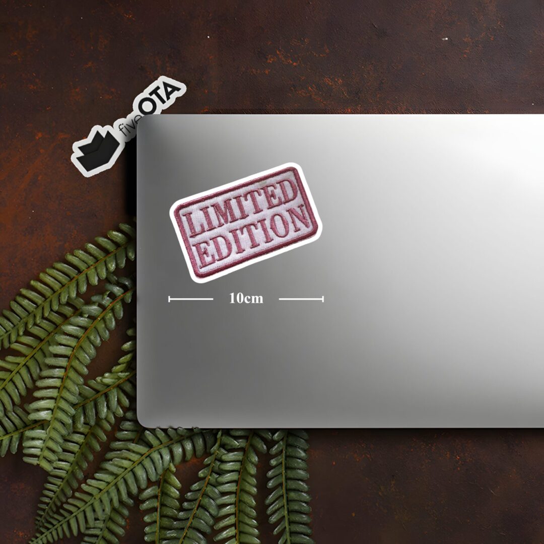 Limited Edition Label Patch Sticker