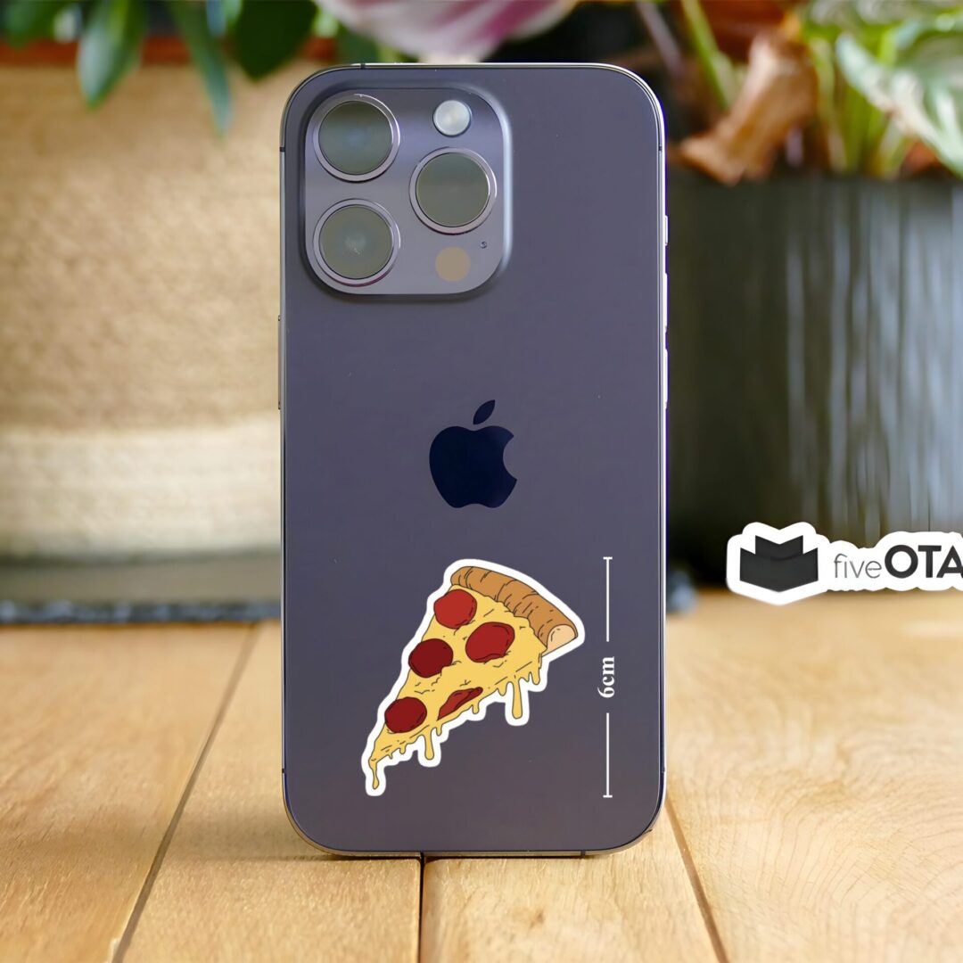 Melting Pepperoni Pizza Sticker
