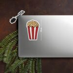 Popcorn Bucket Snack Sticker