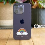 Rainbow Clouds Color Sticker
