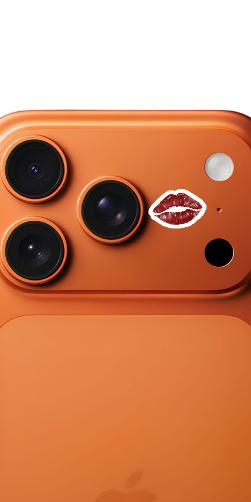 fiveOTA vinyl stickers featuring Red Lipstick Kiss Mark Sticker for laptops and bottles