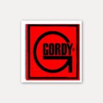 Retro Gordy Records Logo Sticker