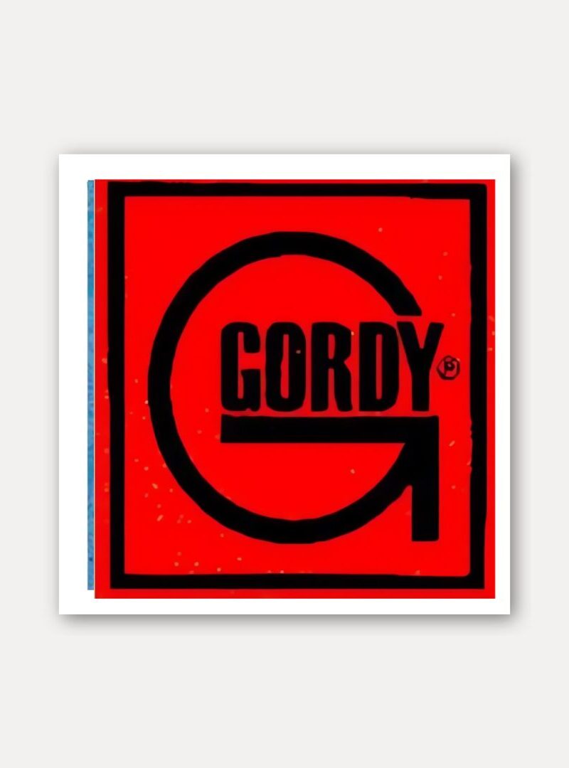 Retro Gordy Records Logo Sticker