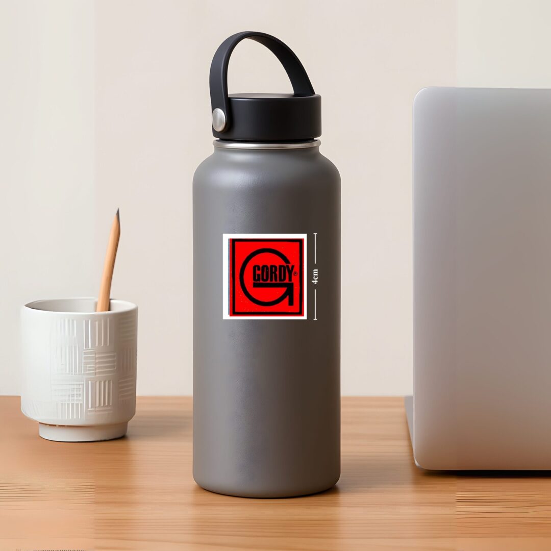 Retro Gordy Records Logo Sticker