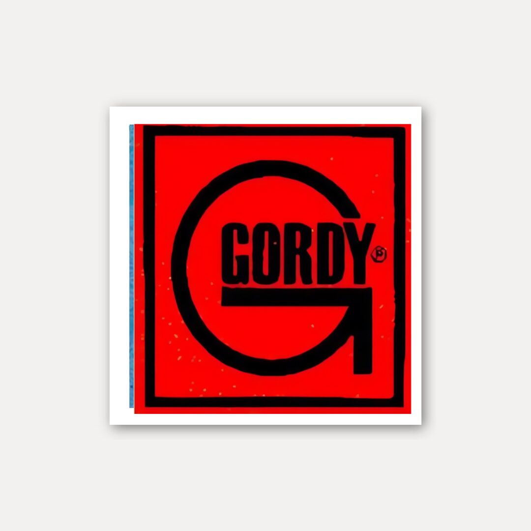 Retro Gordy Records Logo Sticker