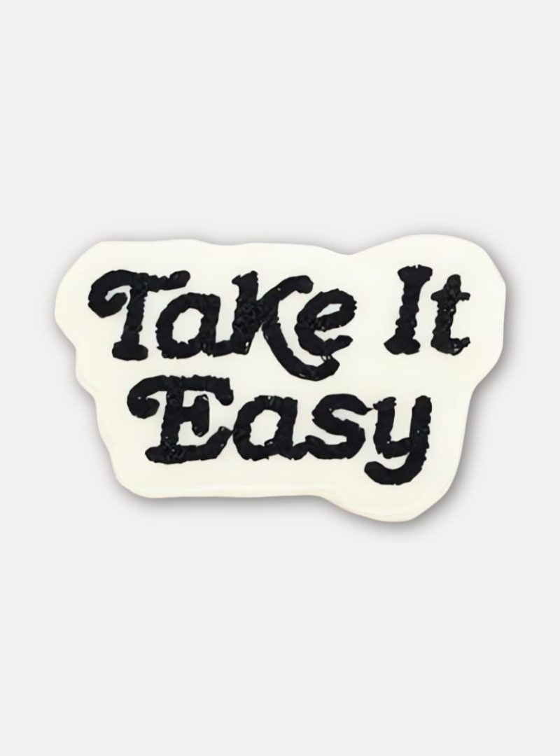 Retro Take It Easy Sticker