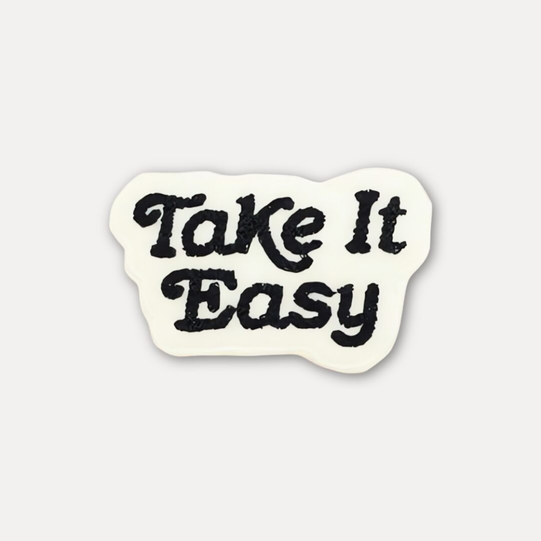 Retro Take It Easy Sticker