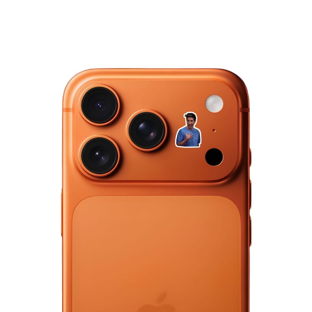 Ross Geller Im Fine Meme Sticker