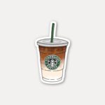 Starbucks Iced Coffee Sticker
